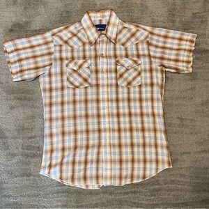 Vintage Western Shirt - Panhandle Slim with Pearl Snaps